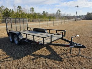76x14G FASTLANE Landscape Trailer