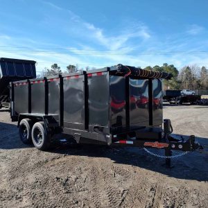 Down 2 Earth 7x16 14K Dump Trailer
