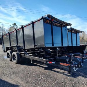 Down 2 Earth 7x16 16K Dump Trailer