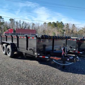 Down 2 Earth 7x16 Dump Trailer