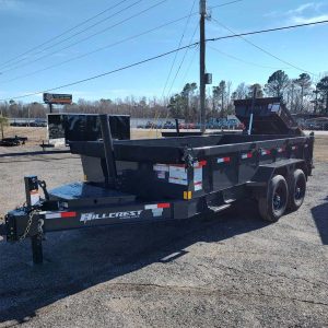 7X14 14K Hillcrest Dump Trailer 24" Sides